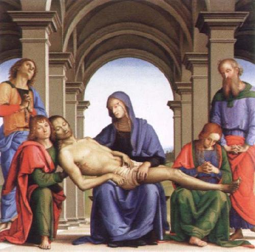Pietro Perugino pieta Sweden oil painting art
